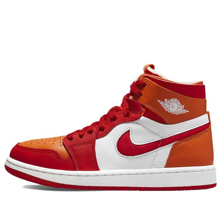 (WMNS) Air Jordan 1 Zoom Air Comfort 'Fire Red Hot Curry'  CT0979-603 Epoch-Defining Shoes